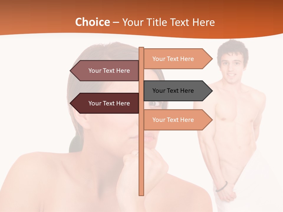 Stroking Heteroual Spa PowerPoint Template