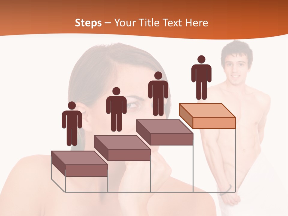 Stroking Heteroual Spa PowerPoint Template