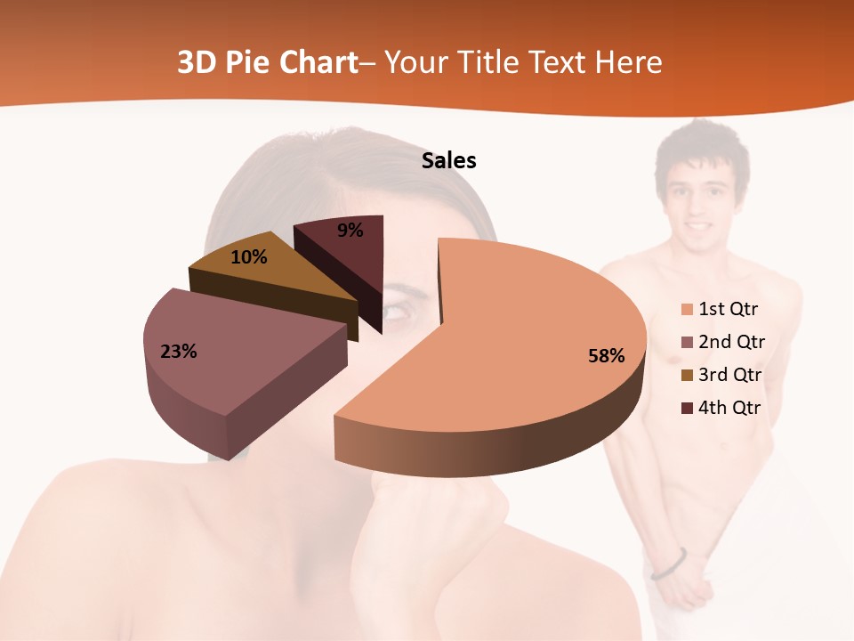 Stroking Heteroual Spa PowerPoint Template