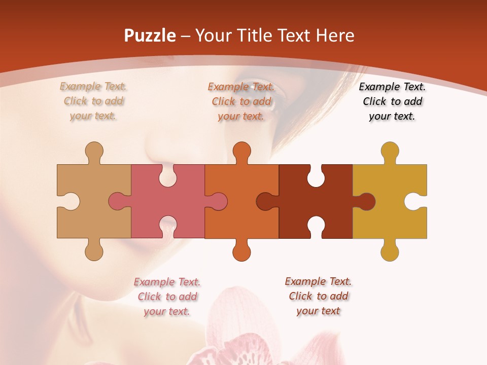 Toon Group Table PowerPoint Template