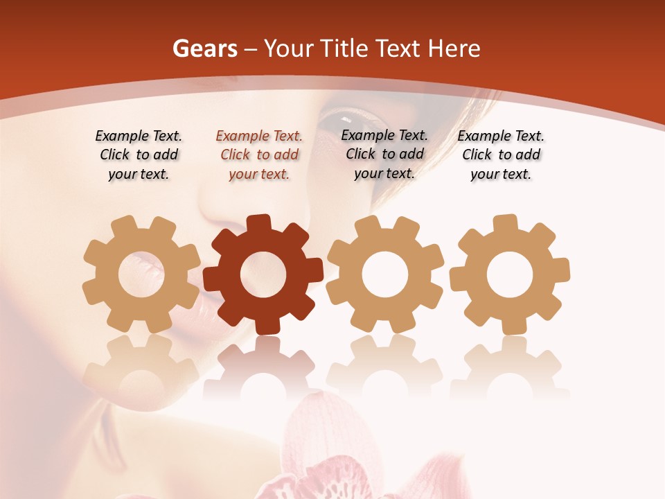 Toon Group Table PowerPoint Template