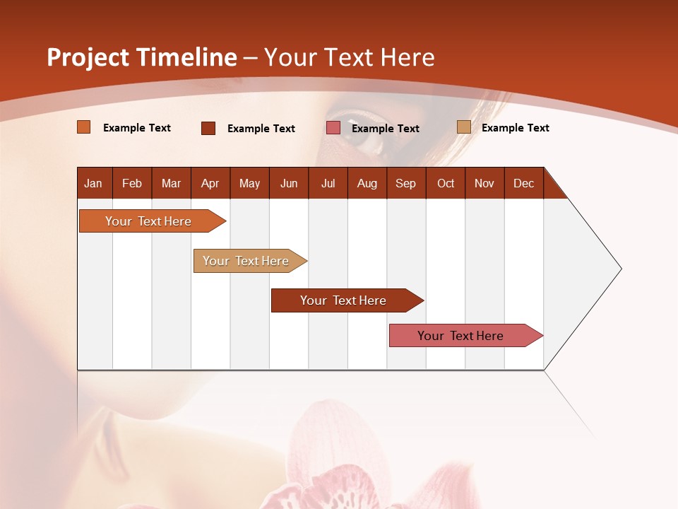 Toon Group Table PowerPoint Template
