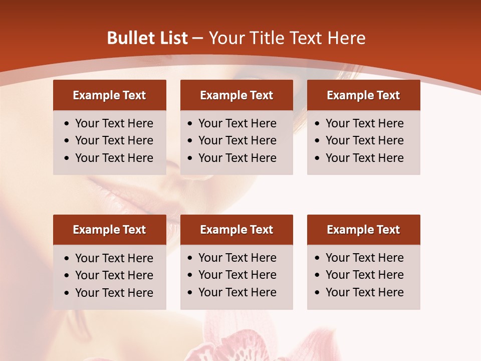 Toon Group Table PowerPoint Template