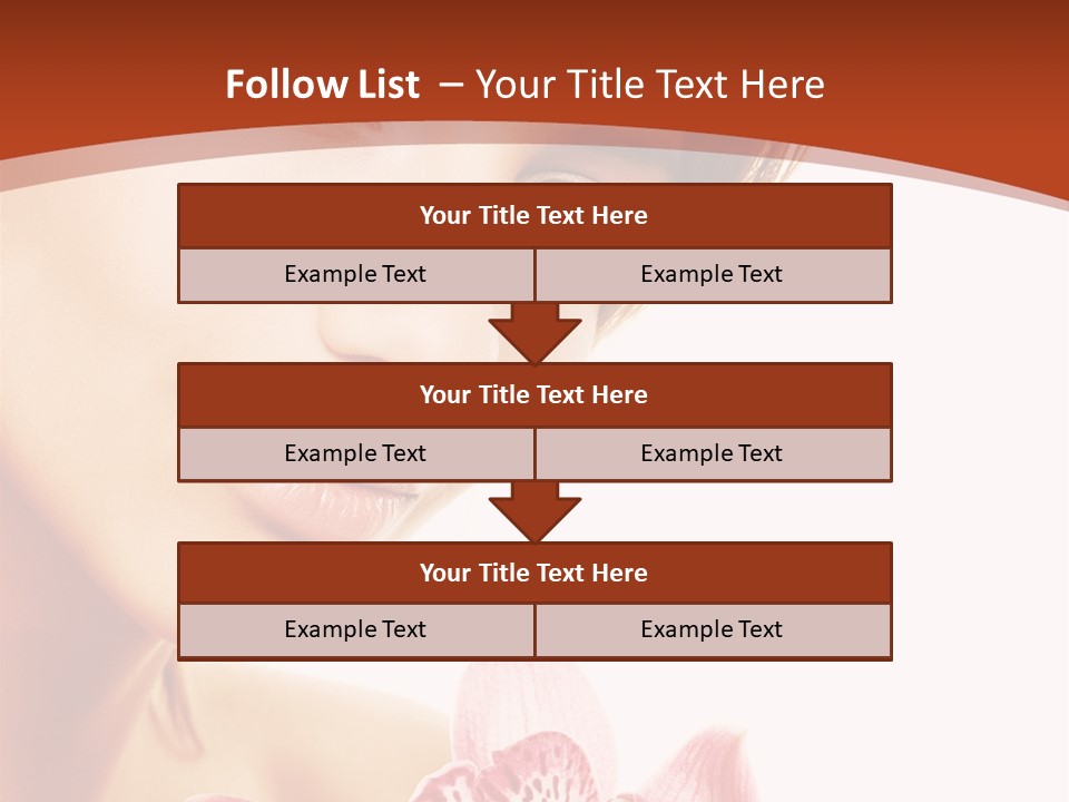 Toon Group Table PowerPoint Template
