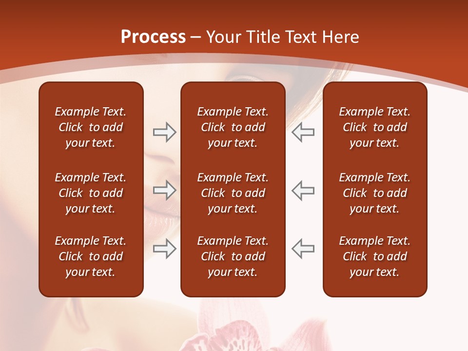 Toon Group Table PowerPoint Template
