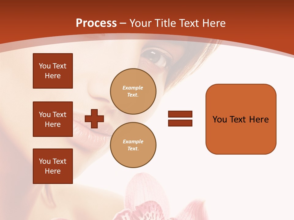 Toon Group Table PowerPoint Template