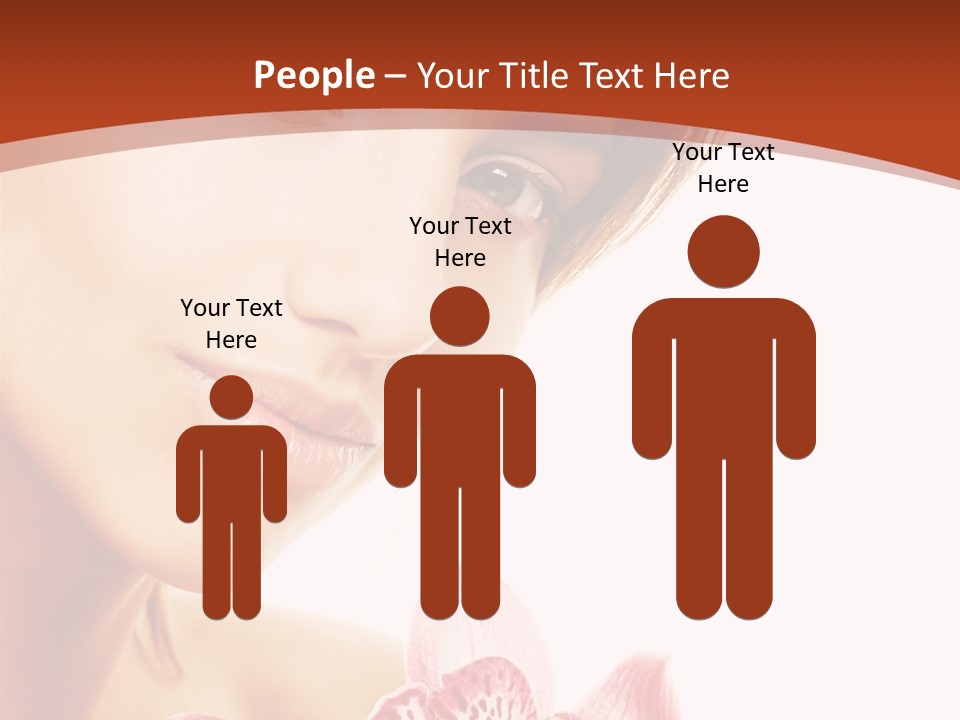 Toon Group Table PowerPoint Template