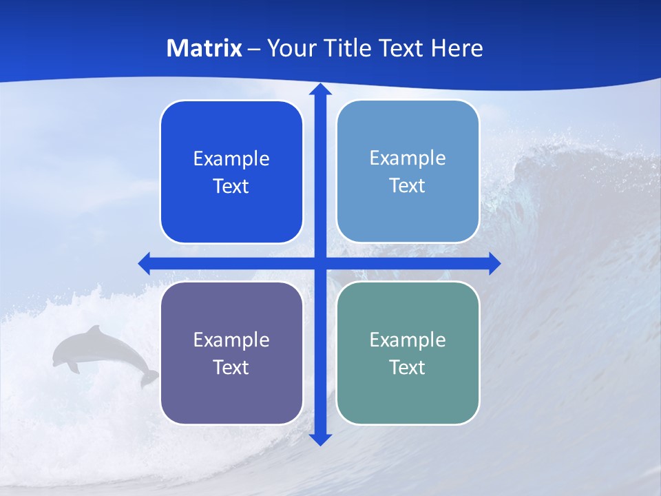 Daylight Animals Splashing PowerPoint Template