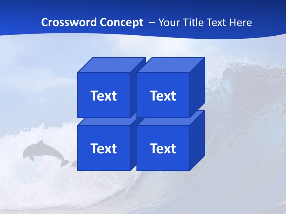 Daylight Animals Splashing PowerPoint Template