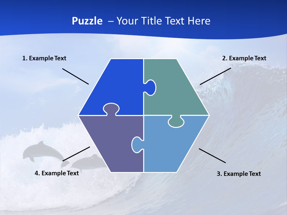 Daylight Animals Splashing PowerPoint Template