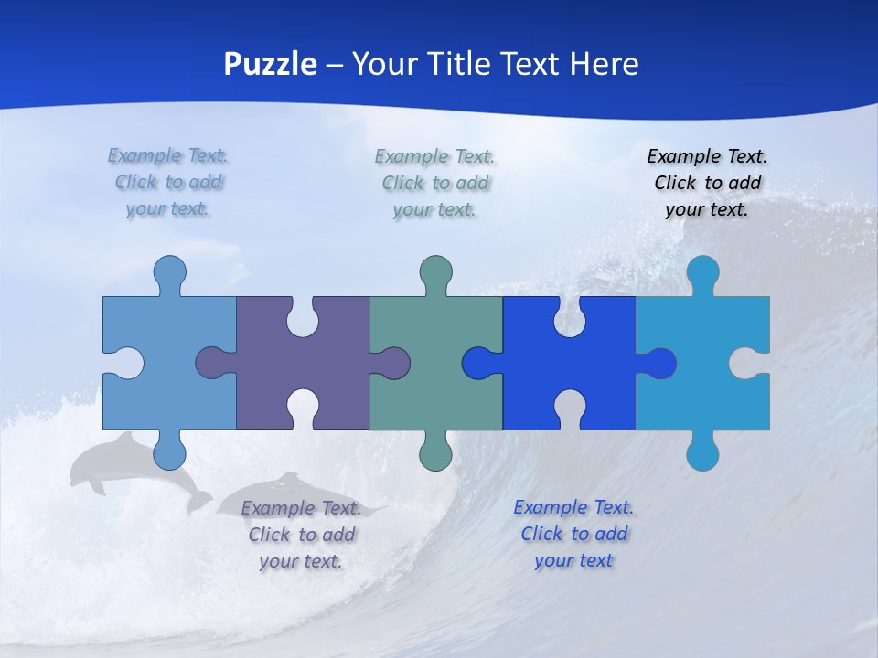 Daylight Animals Splashing PowerPoint Template