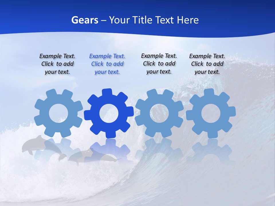 Daylight Animals Splashing PowerPoint Template