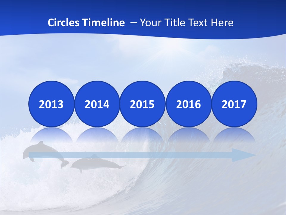 Daylight Animals Splashing PowerPoint Template