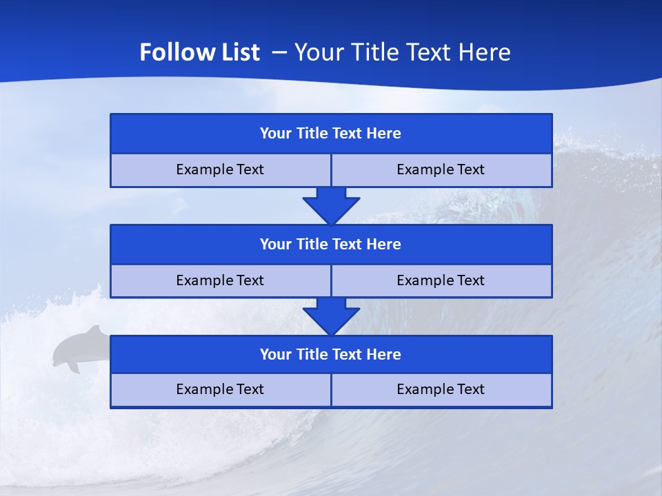 Daylight Animals Splashing PowerPoint Template