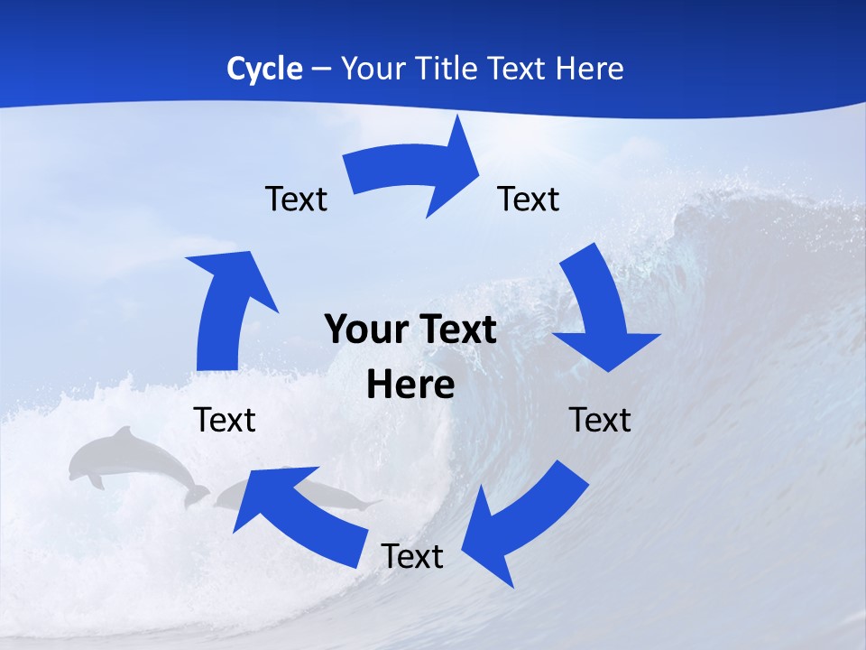 Daylight Animals Splashing PowerPoint Template