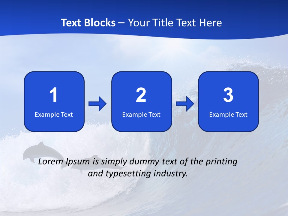 Daylight Animals Splashing PowerPoint Template