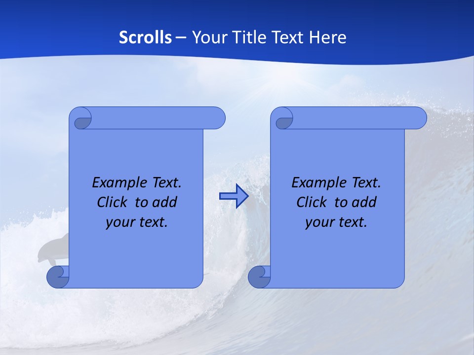 Daylight Animals Splashing PowerPoint Template