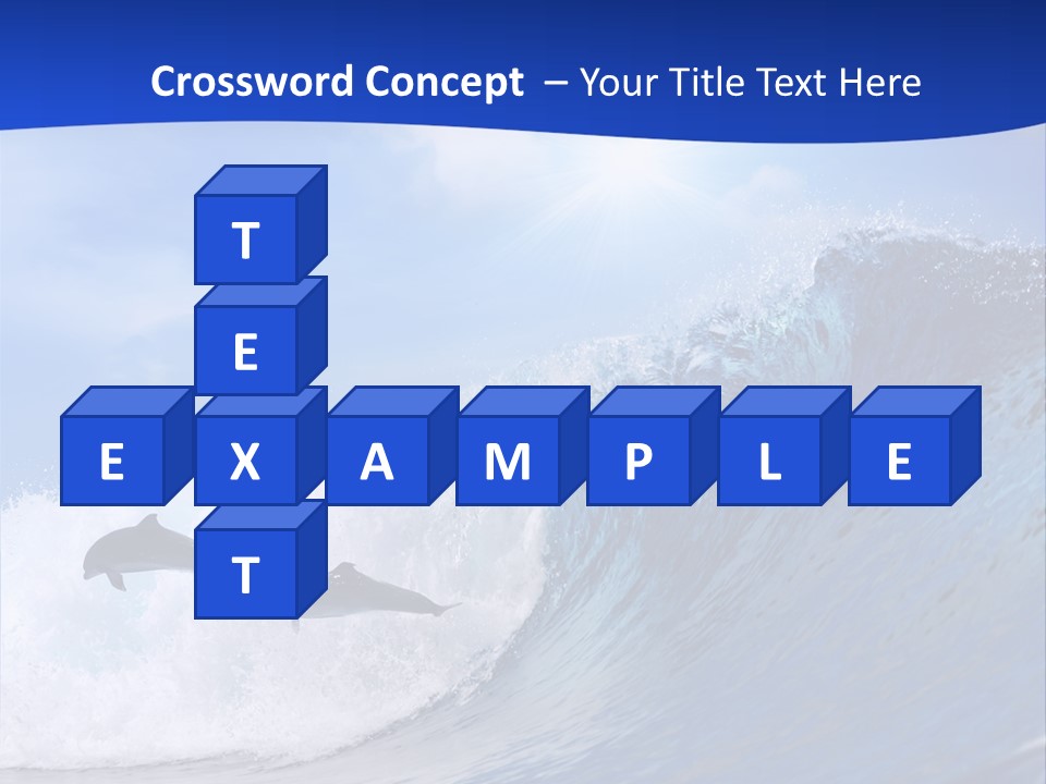 Daylight Animals Splashing PowerPoint Template