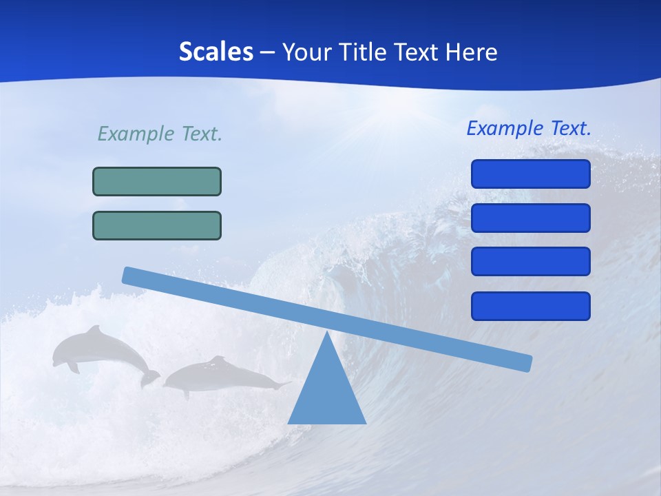 Daylight Animals Splashing PowerPoint Template