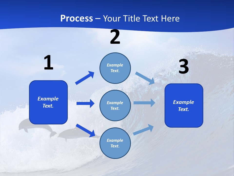 Daylight Animals Splashing PowerPoint Template