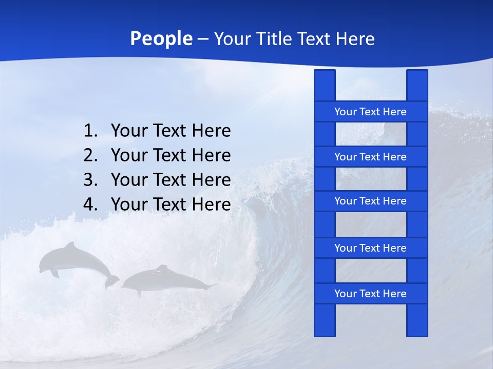 Daylight Animals Splashing PowerPoint Template
