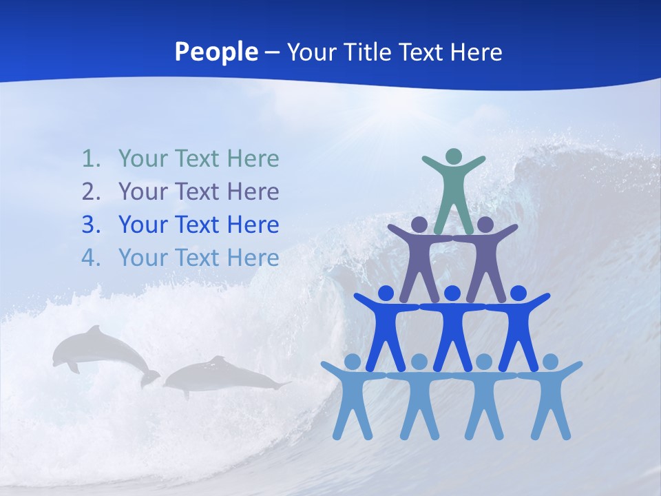 Daylight Animals Splashing PowerPoint Template