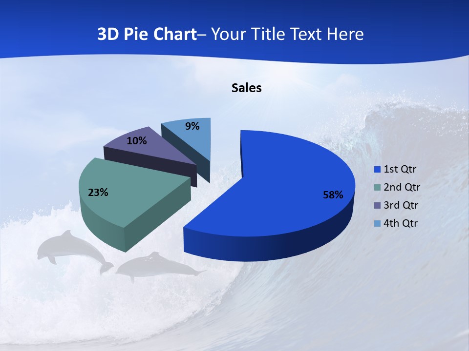 Daylight Animals Splashing PowerPoint Template