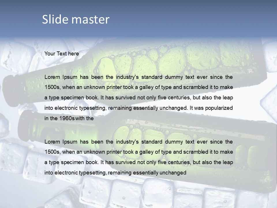 Tumbler Drink Wallop PowerPoint Template