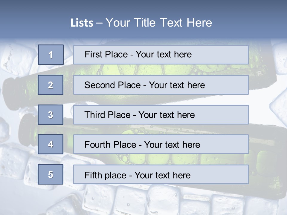 Tumbler Drink Wallop PowerPoint Template