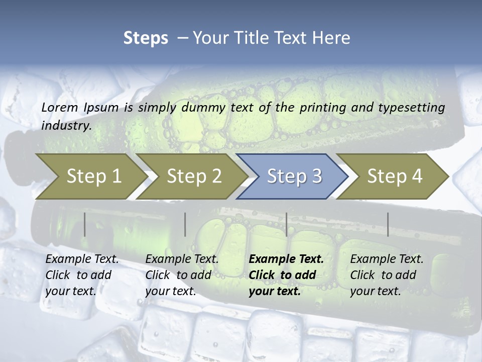 Tumbler Drink Wallop PowerPoint Template