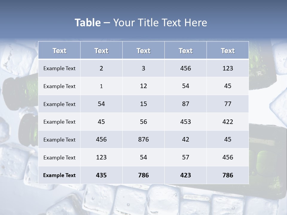 Tumbler Drink Wallop PowerPoint Template