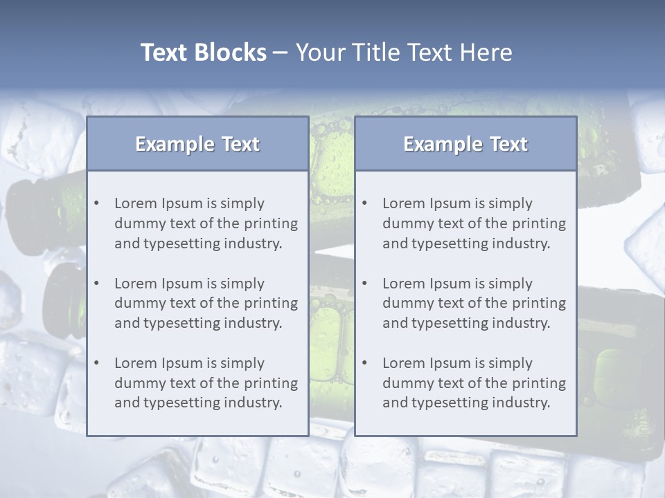 Tumbler Drink Wallop PowerPoint Template