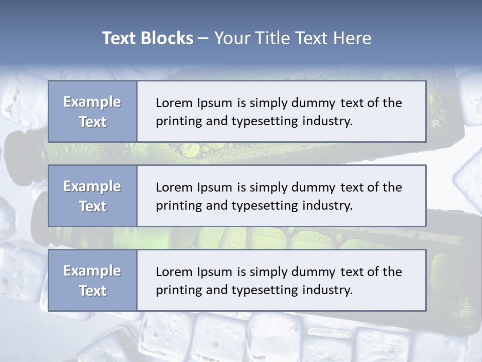 Tumbler Drink Wallop PowerPoint Template