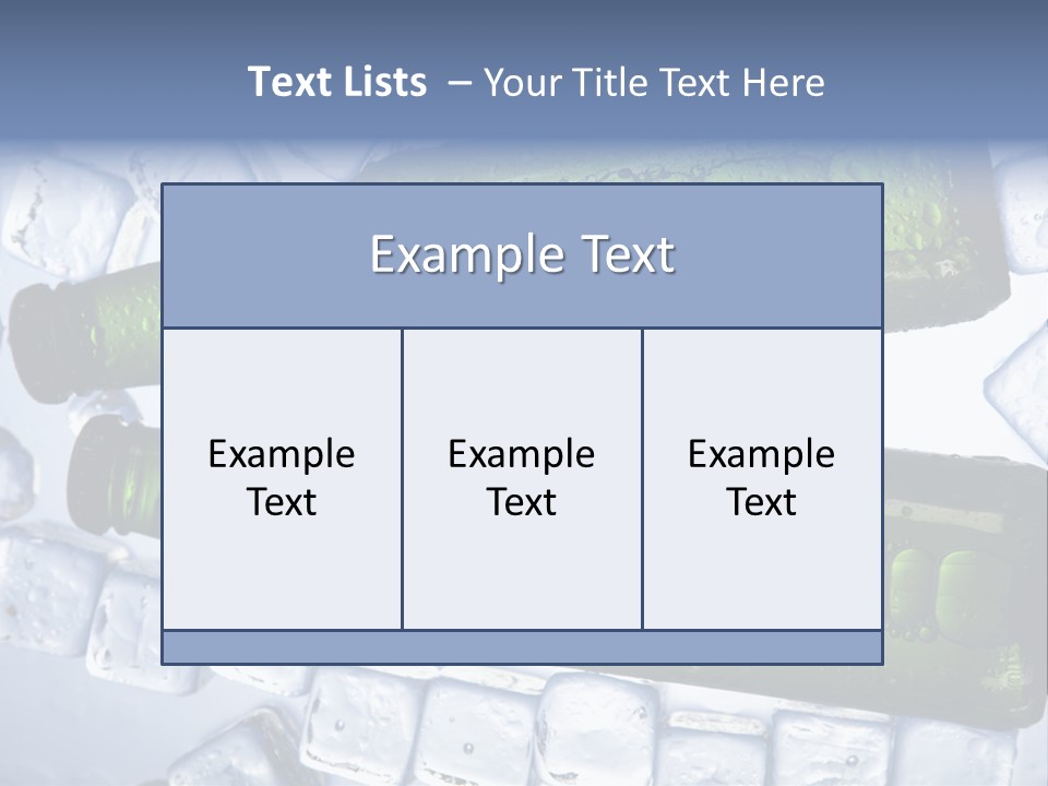 Tumbler Drink Wallop PowerPoint Template