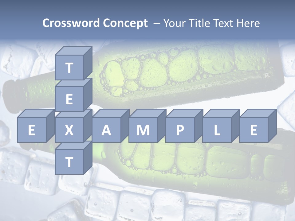 Tumbler Drink Wallop PowerPoint Template