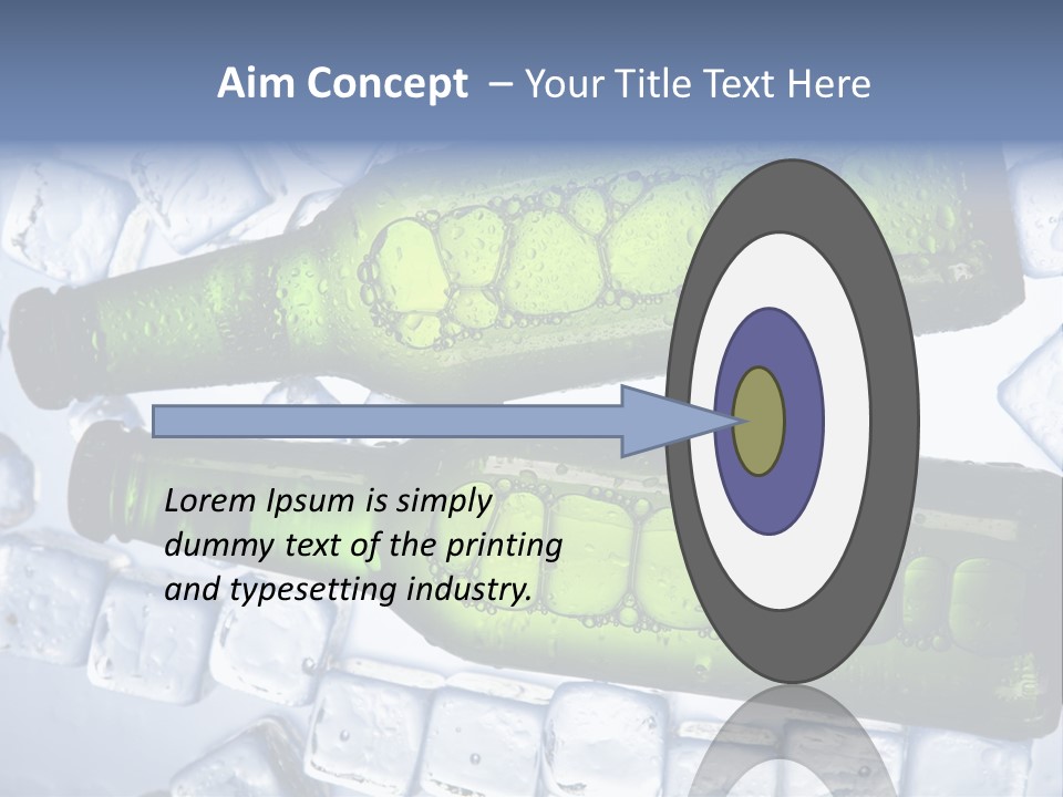 Tumbler Drink Wallop PowerPoint Template