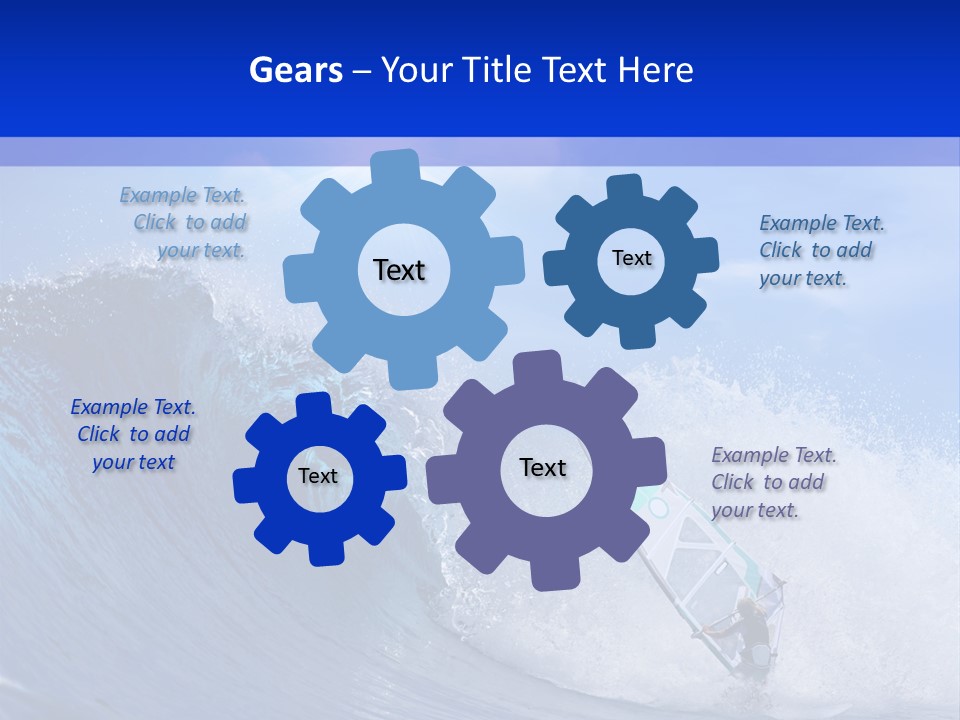 Jumping Splashes Animals PowerPoint Template