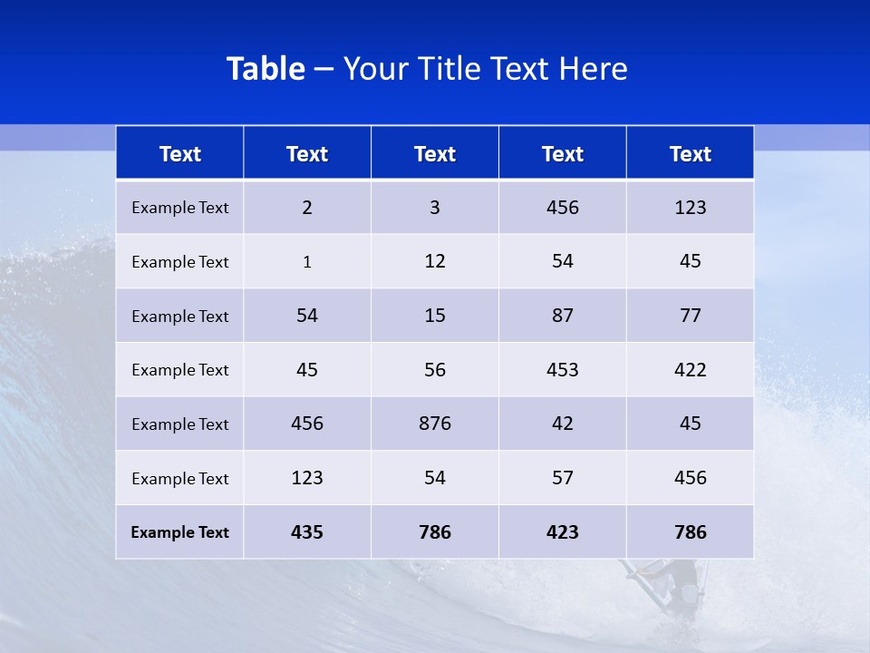 Jumping Splashes Animals PowerPoint Template