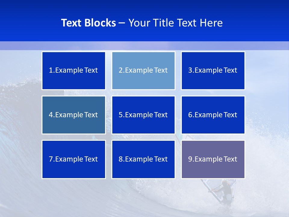 Jumping Splashes Animals PowerPoint Template