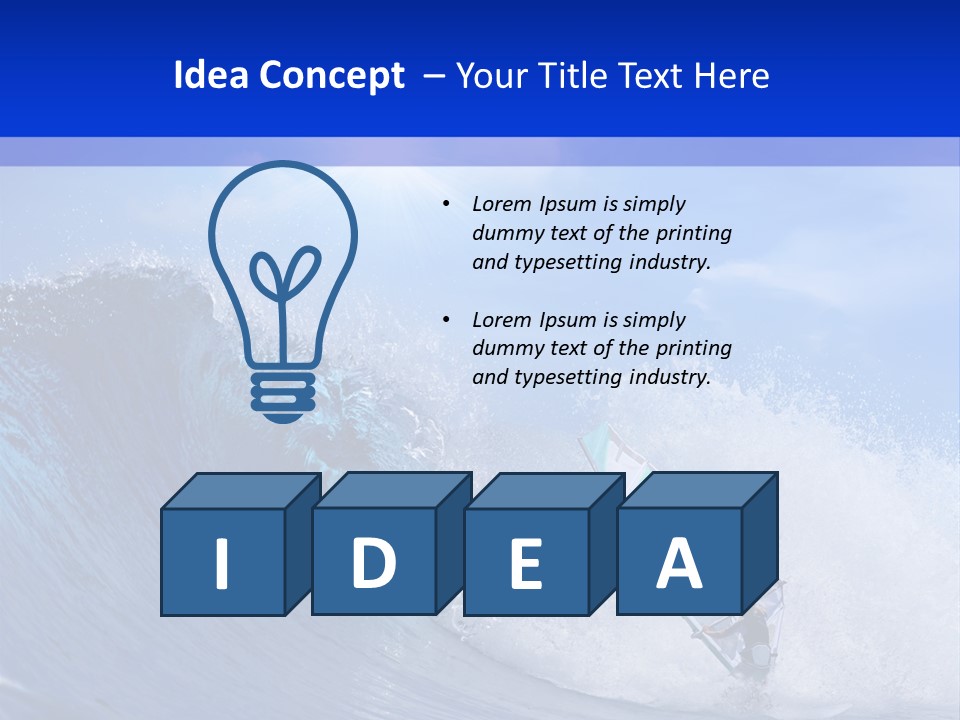 Jumping Splashes Animals PowerPoint Template