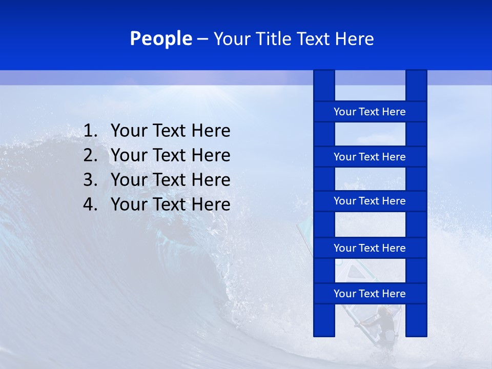 Jumping Splashes Animals PowerPoint Template