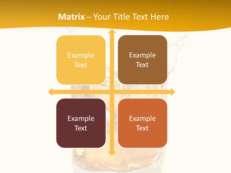 Brandy Object Celebration PowerPoint Template