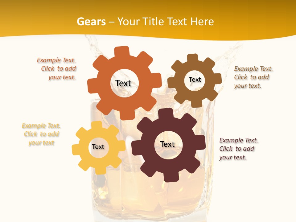 Brandy Object Celebration PowerPoint Template