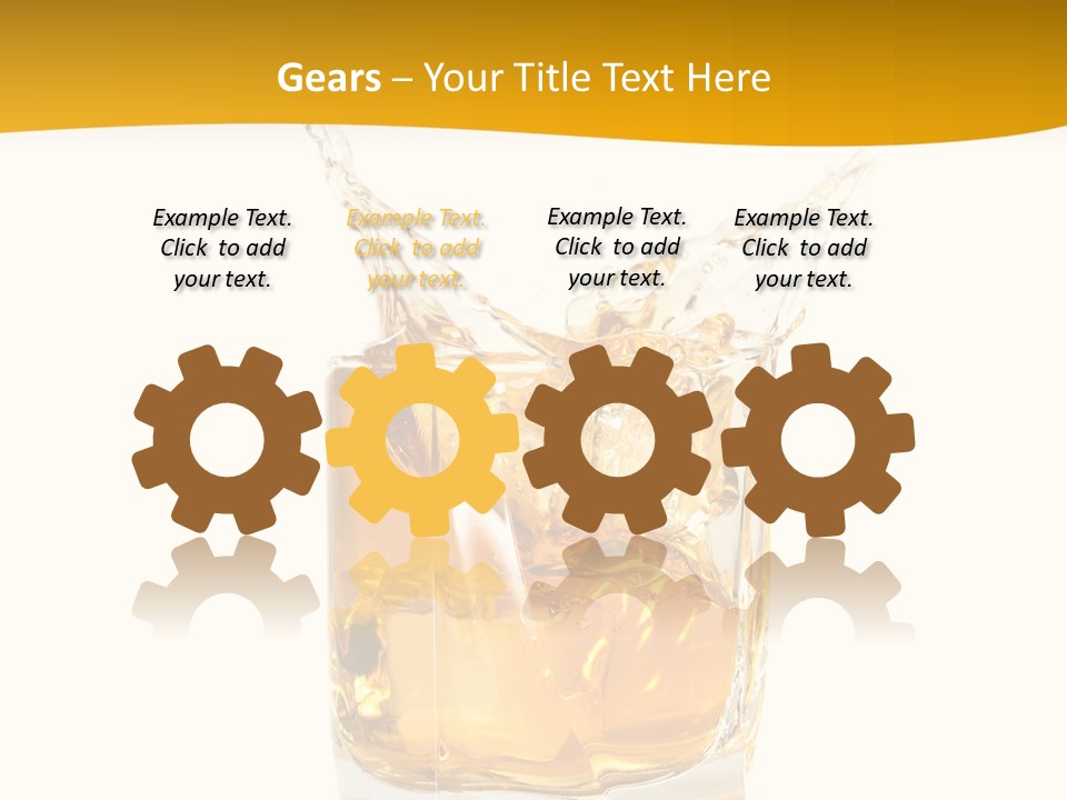 Brandy Object Celebration PowerPoint Template