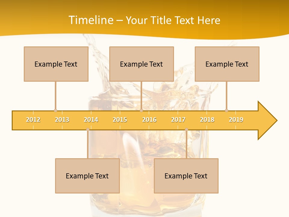 Brandy Object Celebration PowerPoint Template