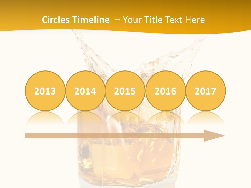 Brandy Object Celebration PowerPoint Template
