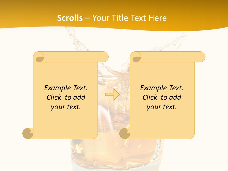 Brandy Object Celebration PowerPoint Template
