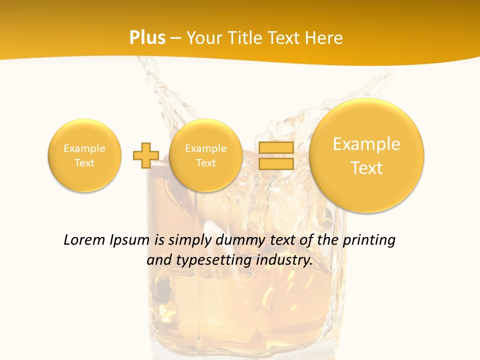 Brandy Object Celebration PowerPoint Template