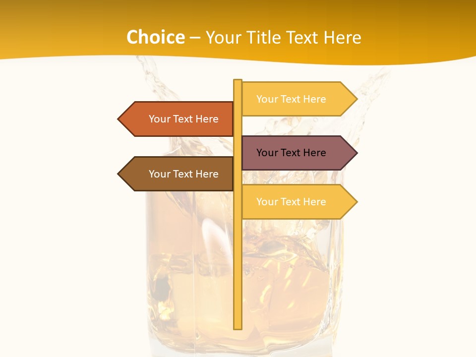 Brandy Object Celebration PowerPoint Template
