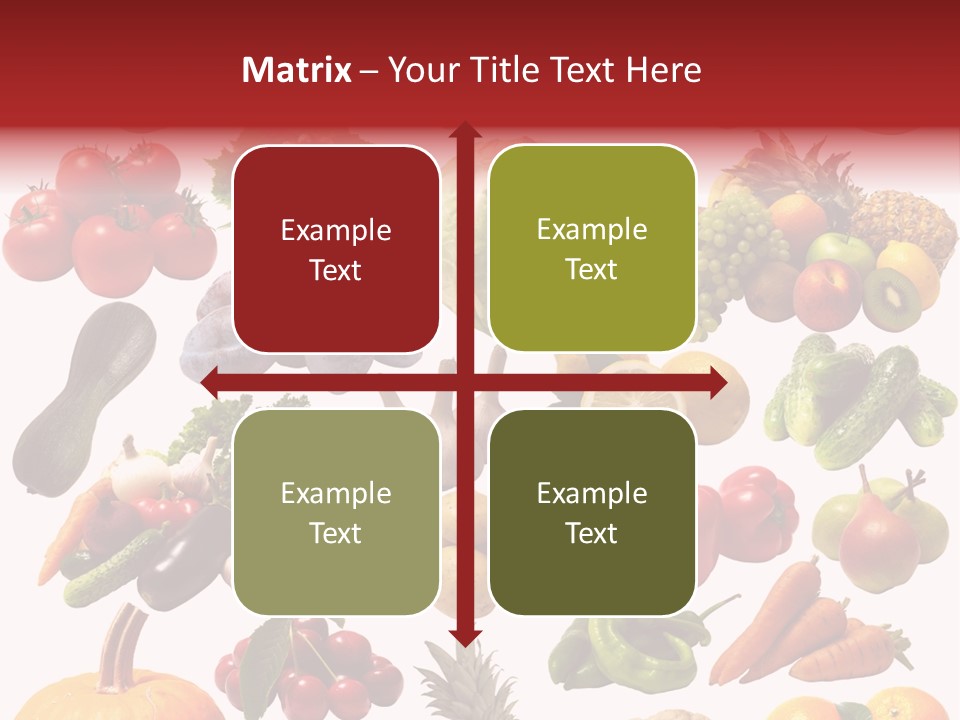Pineapple Pieces Mandarin PowerPoint Template